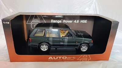 Autoart 1/18 Off-Road Division 70011 Range Rover 4.6 HSE-RH Drive Met Green. - Image 1 of 4