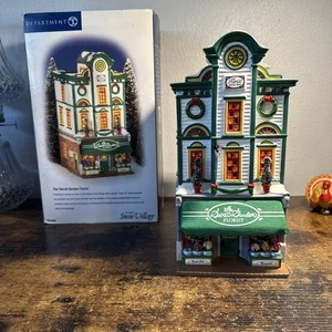 The Secret Garden Florist (The Wedding DayPlanner) Tienda Dept.56 1999 - Imagen 1 de 18