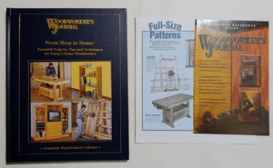 1 - Book - Woodworker's Journal: From Shop to Home  W/ Orig Papers as shown - Picture 1 of 11