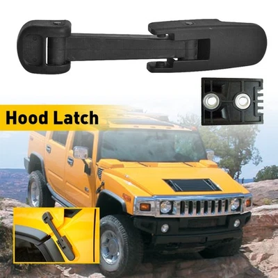 Nuevo se adapta a GMC C6500 2003-2008 Topkick Hummer H2 cierre de capó negro 15097841 EE. UU. Foto 1 de 4