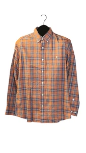 Orvis Hemd Classic Fit Large orange kariert Button Down - Bild 1 von 4