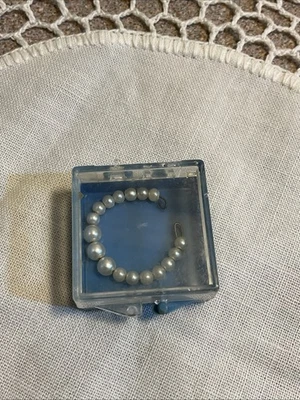 1957 #7580 Vogue Jill Jan Gargantilla Perla En Caja 8”-10” ¡Muñeca Cissette Miss Revlon! Foto 1 de 3