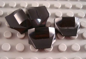 LEGO Lot of 4 Black Lip End Car Engine Brick Pieces - Picture 1 of 1