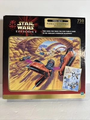 Star Wars Episode I Podrace Challenge Puzzle 750 Pieces Hasbro Double Sided NEW - Image 1 of 2