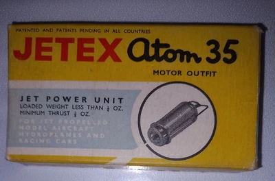 Jetex Atom 35 Vintage Motor Outfit Jet Power Unit For Aircraft And Cars - Image 1 of 3