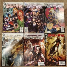 BIRDS OF PREY #1-14 LOT, + Oracle 1 shot,  DC COMICS BLACK CANARY, HUNTRESS