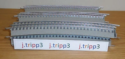 LIONEL #12043 FASTRACK FAST TRACK 12 PIECES O48 O-48 CURVED CIRCLE O GAUGE TRAIN - Image 1 of 4