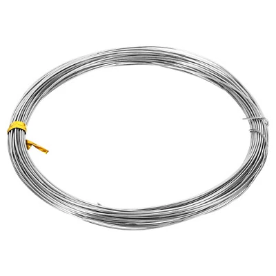 Soft Nickel Silver Wire, 21Gauge/0.7mm Diameter 10m/32.8ft Pure Craft Wire — 第 1/4 张图片