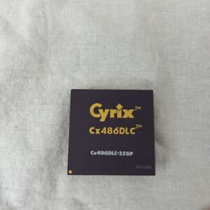 Cyrix Cx486DLC-40GP CPU 80386 to 486 upgrade 486 CPU GOLD
