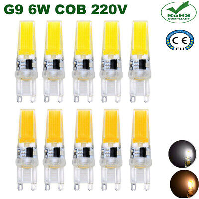 G9 Led Bulb 6w LED Capsule Light Replace Halogen Lamp Cool Warm Dimmable 220V • 1.94€