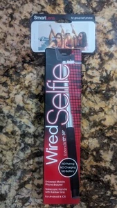 Tzumi Smart Lens Wired Selfie Stick Extends 12"-39" Android & iOS Model 3592B - Picture 1 of 2