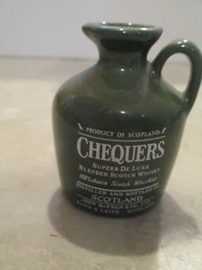 LEER Paar Chequers Blended Scotch Whiskey Miniatur - Sammelkrüge - Bild 1 von 2