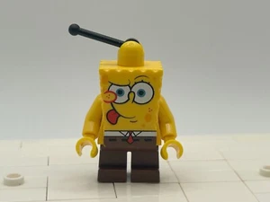 LEGO Spongebob Schwammkopf Minifigur Absicht Blick Zunge raus 4982 bob008 - Bild 1 von 6