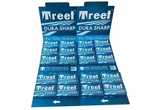 Treet Dura Sharp Double Edge Safety Razor Blades, 200 Count - Picture 1 of 1