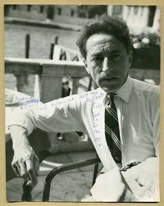 Jean Cocteau (1889-1963) - French writer and director - RARE signed photo 1951 - Picture 1 of 2
