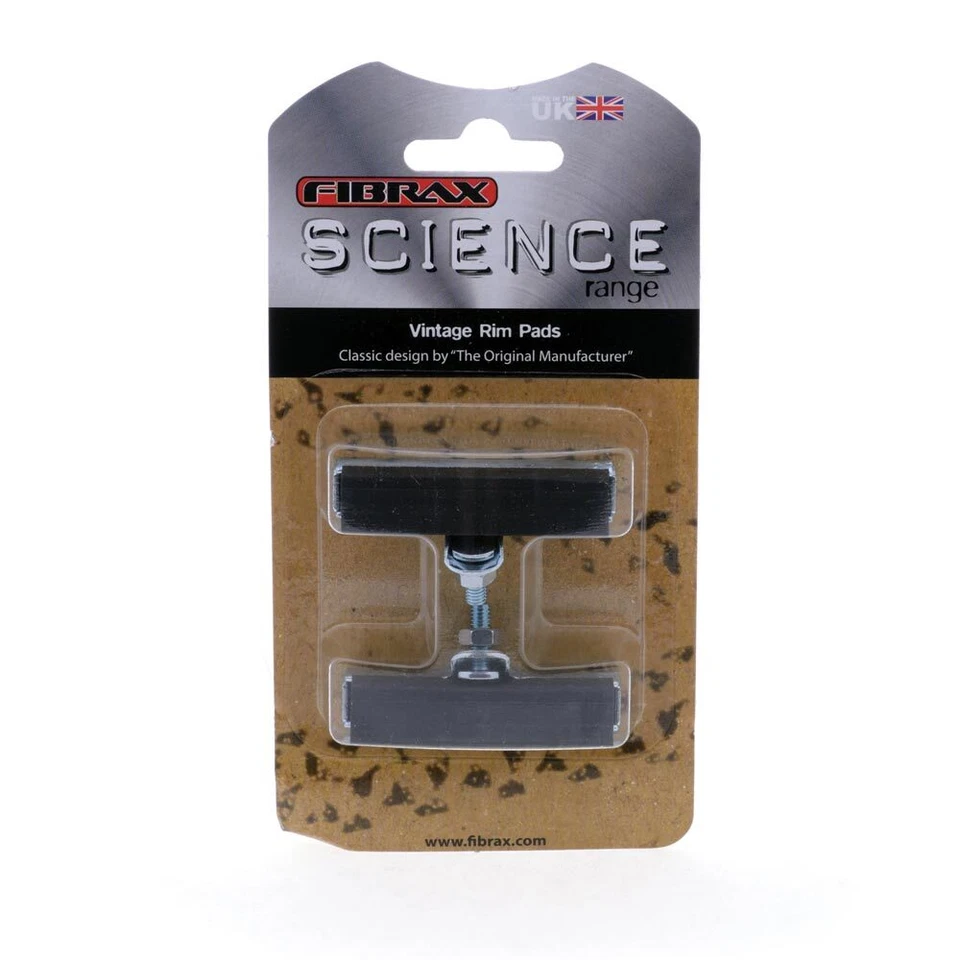 Fibrax SH3 Rod Type Flat Top Brake Pads Black - Image 1 of 1