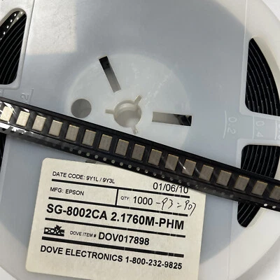 10PCS Epson SG-8002CA 2.176 MHz PROGRAMMABLE HIGH-FREQUENCY CRYSTAL OSCILLATOR - Image 1 of 3