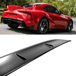 Painted Fit For TOYOTA GR Supra 5th J29 Coupe Rear Window Roof Spoiler 2021 - Picture 1 of 6