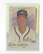 2020 Topps Allen and Ginter Chrome Refractor #1 Tom Glavine Braves
