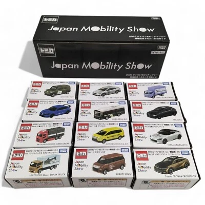 Takara Tomy Tomica 2023 Japan Mobility Show Commemorative 12 Set New - Image 1 of 4