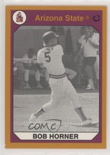 1990 Collegiate Collection Arizona State Sun Devils Gold Back Bob Horner #172