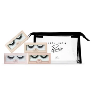 House of Lashes 100% Cruelty-Free Faux Mink Fibers False Eyelashes Kit - 4pc - Picture 1 of 6