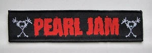 PEARL JAM [strip black] --- Woven Patch / Soundgarden Alice In Chains Nirvana - Picture 1 of 2