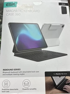 ESR Magnetic Keyboard Case 360 Rebound Series For iPad Pro 13 (2024) - Afbeelding 1 van 2