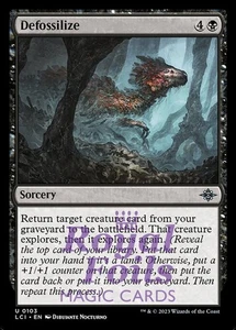 Defossilize 4x FOIL Lost Caverns of Ixalan MTG LCI Uncommon MINT black - Picture 1 of 1