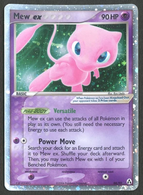 Pokemon TCG: Mew EX 88/92 Legend Maker 2006 Holo Rare - Image 1 of 3