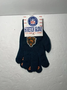 Chicago Bears Stretch Handschuhe NFL Lizenzprodukt NEU Einheitsgröße - Bild 1 von 4