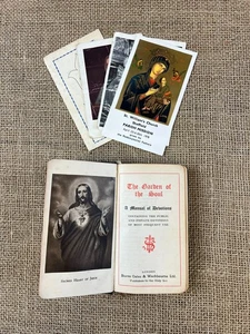 THE GARDEN OF THE SOUL : A MANUAL OF DEVOTION MINIATURE PRAYER BOOK ANTIQUE VTG - Picture 1 of 4
