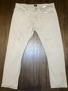 Lee Dungarees Men's Slim Fit Jeans Straight Leg Size 38x30 Ivory Cream - Picture 1 of 5