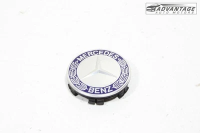 2014-2019 MERCEDES CLA250 C117 BENZ RODA ARO CENTRO TAMPA LOGOTIPO TAMPA FABRICANTE DE EQUIPAMENTO ORIGINAL - Imagem 1 de 4