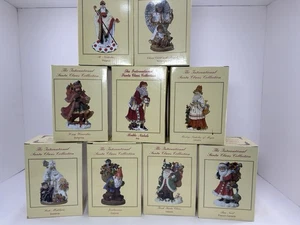 The International Santa Claus Collection, Lot Of 9 With Original Boxes - Picture 1 of 24