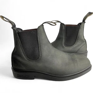 Blundstone Gray Leather Chelsea Australian Boots Men's 5.5 Women's 7.5 NO TARIFF - Bild 1 von 15