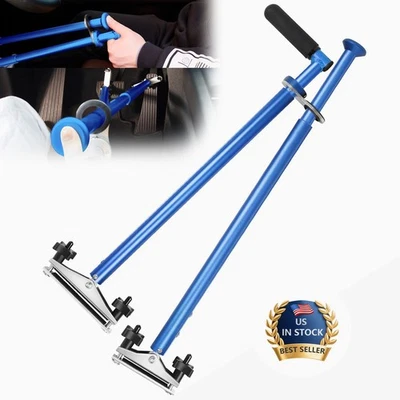 Controles manuales de conducción para discapacitados universales portátiles para conductores discapacitados azules Foto 1 de 4