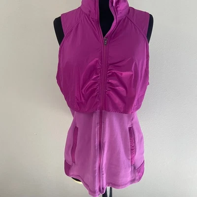 Lululemon Athletica Kanto Catch Me Vest Womens 12 Ultra Violet  Running Athletic - Image 1 of 4