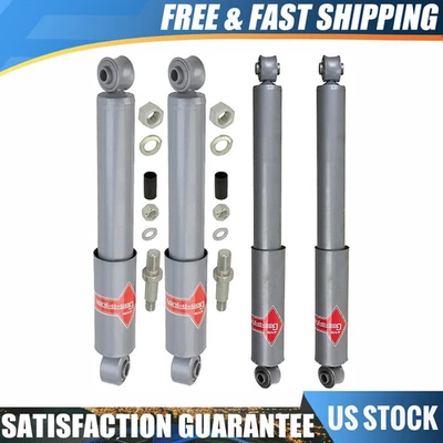 KYB 4X Strut Shock Absorber Front+Rear Fits 1967-1972 CHEVROLET C10 SUBURBAN RWD - Image 1 of 4