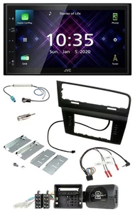 JVC DAB 2DIN Lenkrad Bluetooth USB Autoradio für VW Golf VII ab 2012 - Bild 1 von 12