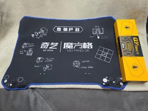 Speed Timer QY Timer, Timer And Mat, Gaming Mat Block Cube Solving Game - Picture 1 of 2