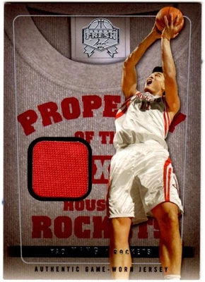2004-05 SkyBox Fresh Ink Property of Patches #POYM  Yao Ming - Image 1 of 2