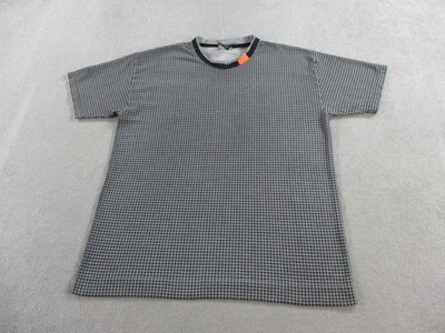 Nike Shirt Mens XL Gray Black Grid Tech Pack Short Sleeve Athletic Tee Crewneck - Image 1 of 4