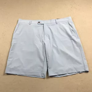 Fairway and Greene Shorts Mens 40 Blue Tech Golf Performance Chino Casual NWT - Picture 1 of 9