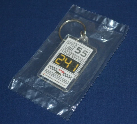 INDY CAR Speed Limit Keychain Ring Cover