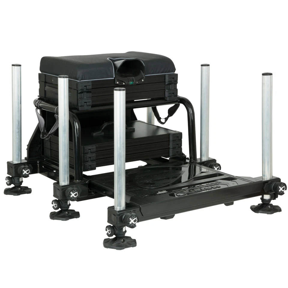 Fox Matrix S36 Sitzkiepe - Black,Sitzhocker für Stipp,- und Feederangeln - Bild 1 von 1