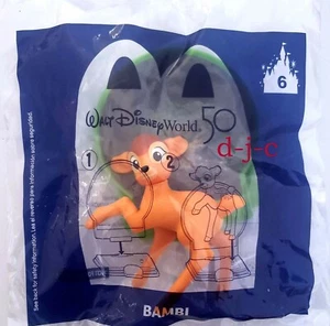 2021 McDonald's Disney World 50th Anniversary Happy Meal Toy BAMBI #6 - Picture 1 of 2