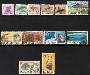 Nyasaland Scott 123-34 Mint MNH - Bild 1 von 1