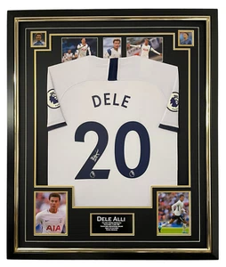 Dele Alli Signed Shirt Autographed Jersey Display with COA - Picture 1 of 4