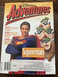 Disney Adventures Magazine for Kids-March 2004 "Superman" & White House Tour VGC